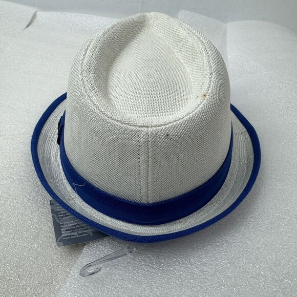 Stacy Adams Men's Contrast-Trim Fedora Hat Size: XL - Picture 4 of 12